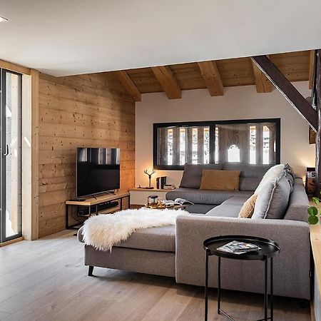 Spacieux Duplex Avec Vue La Clusaz Eksteriør bilde