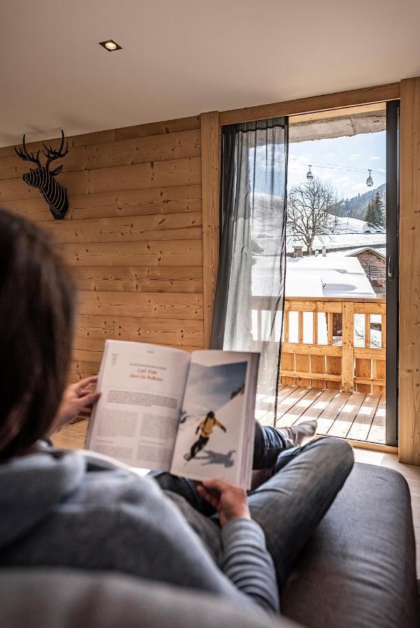 Spacieux Duplex Avec Vue La Clusaz Eksteriør bilde